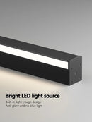 GobekUsa Black LED Wall Lamp for Bedroom Living Room Aisle Sofa Background