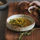 GobekUsa Ceramic Round Sauce Dish - Small Seasoning Bowl for Soy Sauce and Wasabi