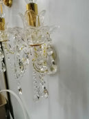 GobekUsa Crystal Wall Lamp: European Style K9 Crystal, Luxury for Bedroom, Aisle, Ktv