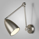 GobekUsa Adjustable Swing Long Arm LED Wall Lamp for Bedroom Study Living Room