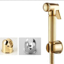 GobekUsa Brass Handheld Bidet Sprayer Set for Bathroom Faucet - Shower Gun Kit