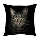 GobekUsa Cute Cat Sofa Cotton Linen Cushion Cover Pillowcase Home Decor Pillow