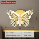 GobekUsa Butterfly Chandelier: Elegant Bedroom & Living Room Wall Lamp & Floor Decor