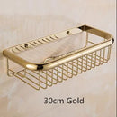 GobekUsa Gold & Black Corner Shelf: Brass Bathroom Shelves for Stylish Storage