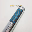 GobekUsa ABS Chrome Plated Water Saving Square Rain Hand Hold Shower Head