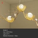 GobekUsa Bird's Nest LED Pendant Light for Dining Room, Cafe, Bar, Restaurant Decor