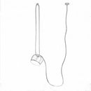GobekUsa Black Drum LED Pendant for Kitchen & Restaurant - Spider Industrial Ceiling Light