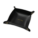 GobekUsa Leather Desktop Organizer Tray: Home/Office Cosmetics, Jewelry, Key Storage Holder