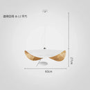 GobekUsa Gold Texture LED Pendant Light Fixture for Living Room & Bedroom Decor