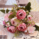 GobekUsa Autumn Silk Tea Rose Gerbera Daisy for Wedding and Home Decor