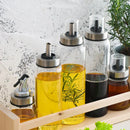 GobekUsa Glass Seasoning Storage Bottle: Durable Leak-Proof Kitchen Jar for Oil, Soy Sauce, Vinegar