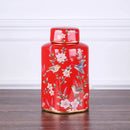 GobekUsa Country Ceramic Vase: Floral Home Decor Jar for Living Room & Dining Table
