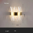GobekUsa Gold Crystal LED Chandelier for Dinning Room