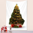 GobekUsa Christmas Tree Bedroom Decoration Wall Tapestry Mattress - Large Bohemian New Year Party Decor
