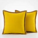 GobekUsa Linen Square Throw Pillow Covers Set - Home Decor for Sofa, Couch, Bed