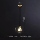 GobekUsa Gold Crystal Pendant Light Chandelier for Living Room Kitchen LED Art Deco