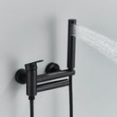 GobekUsa Gold Bathtub Faucet with Swivel Tub Spout & Full Shower Set.