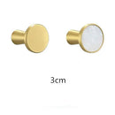 GobekUsa Brushed Gold Towel Hook for Kitchen and Bathroom Organization