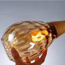 GobekUsa Glass Wooden Pendant Lamp: Modern Creative Hanging Lighting for Living Room, Restaurant, Bar.
