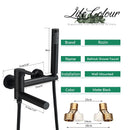 GobekUsa Gold Bathtub Faucet with Swivel Tub Spout & Full Shower Set.