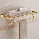 GobekUsa Gold Bathroom Hardware Set for Towels, Paper, Brushes, and More
