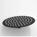 GobekUsa Black 8-inch Stainless Steel Round Rain Shower Head for Bathroom