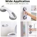 GobekUsa Bathroom Safety Grab Bar Handle for Elderly - Suction Cup Handrail