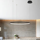 GobekUsa Circular LED Chandelier: Modern Circle Lights for Interior Lighting Engineering