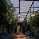 GobekUsa Garden Pendant Lamp: Waterproof Hanging Lantern for Courtyard and Balcony