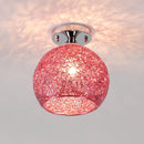 GobekUsa Glass Ball LED Ceiling Lights for Home Decor and Minimalist Living Rooms