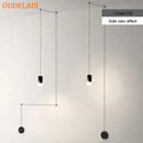 GobekUsa Industrial Retro Wall Lamp Black LED Hanging Light