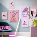 GobekUsa Beauty Salon Wall Art Set