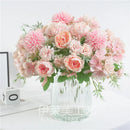GobekUsa Artificial Peony Flower Bouquet for Wedding Party Home Decoration