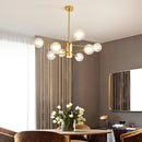 GobekUsa Glass Ball Chandelier Modern Spotlight Pendant Lamp Lighting