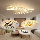 GobekUsa LED Ceiling Chandelier Indoor Lighting Living Room Bedroom Hall Aisle Lustre Fixture