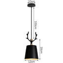 GobekUsa Industrial Aluminium Pendant Lights Chandelier for Home Living Room Kitchen Bedroom