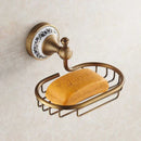 GobekUsa Bath Hardware Set: Toilet Paper Holder, Towel Rack, Tissue Holder, Cup Holder, Robe Hook
