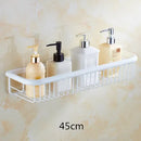 GobekUsa Gold Brass Bathroom Shelf with Towel Hanger, Shampoo Holder, and Basket