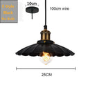 GobekUsa Black Industrial Pendant Light for Kitchen Island Bar Farmhouse Decor