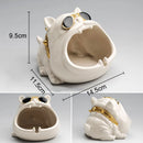 GobekUsa Cartoon Dog Ashtray | Creative Animal Resin Home Decor Gift