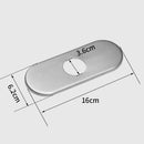 GobekUsa 6-inch Bathroom Sink Deck Plate for Unused Mounting Escutcheon