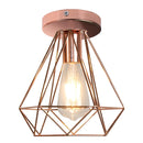 GobekUsa Industrial Ceiling Light - Modern Nordic Iron Lamp Shade for Home Decor