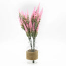 GobekUsa Lavender Vase: Artificial Flowers Home Decor Wedding Decorative Flower Pot