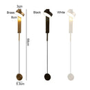GobekUsa Gold LED Wall Lamp with Dimming Switch - Creative Design for Bedroom and Hallway