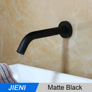 GobekUsa Black Chrome Sensor Bathroom Sink Mixer Tap Faucet – Wall Mount Automatic Touch