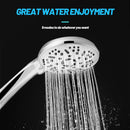 GobekUsa 9-Function Big Panel Handheld Shower Head - High Pressure Water Saving Massage