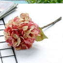 GobekUsa Hydrangea Branch Silk Flower High Quality Fake Party Room Decor