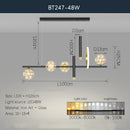 GobekUsa LED Chandelier: Modern Whole House Indoor Lighting for Bedroom, Living Hall, and Dining Room