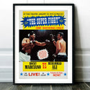 GobekUsa Boxing Photo Print - Croke Park Fight Poster Wall Art - Dublin, 1972