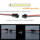 AC220V U-Shape LED Bar Strip Light Aluminum Profiles by GobekUsa - Under Cabinet Tube Linear Lighting